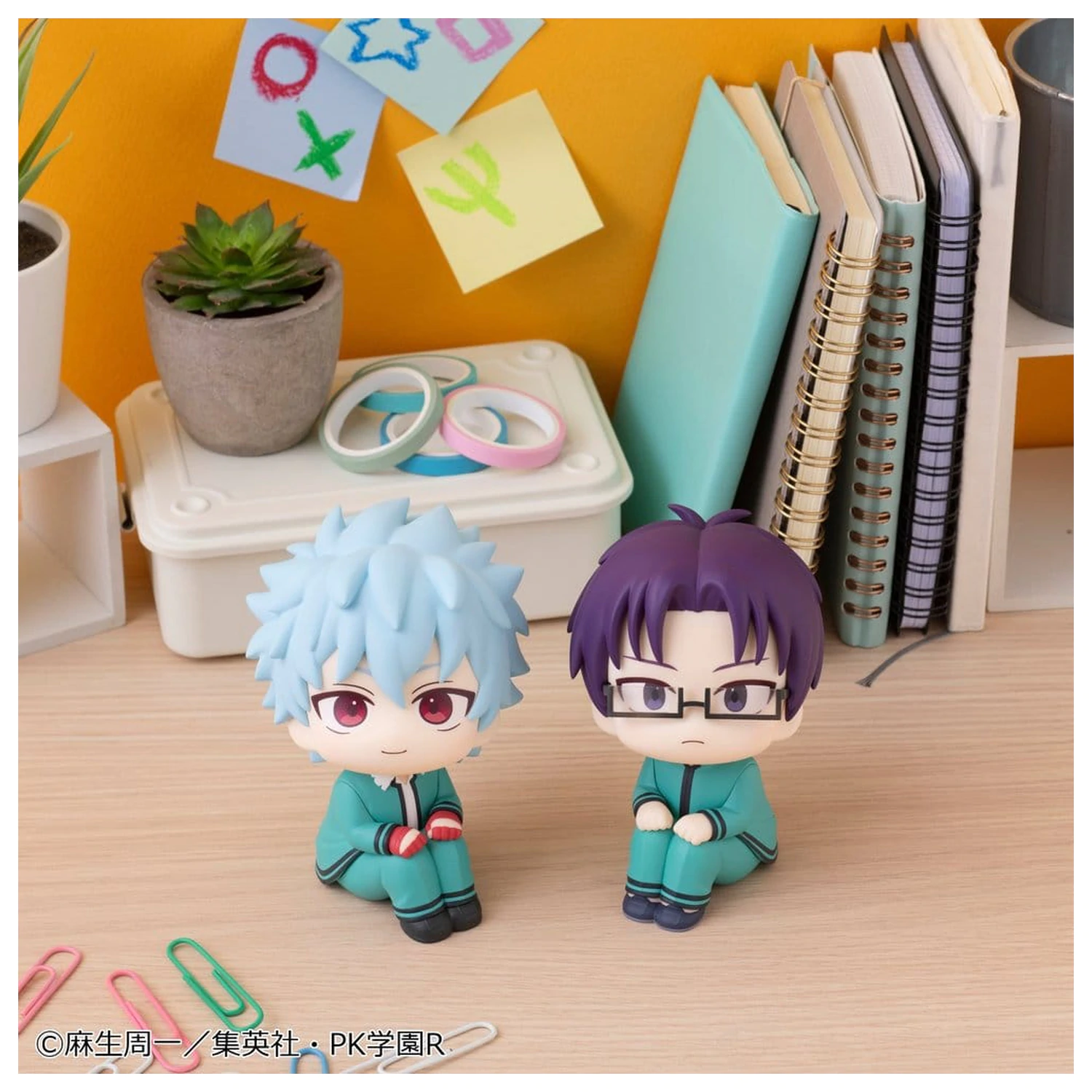 The Disastrous Life of Saiki K. Look Up PVC figurici pakiranje 2 kosov Shun Kaido & Aren Kuboyasu (z darilom) 11 cm fotografija izdelka