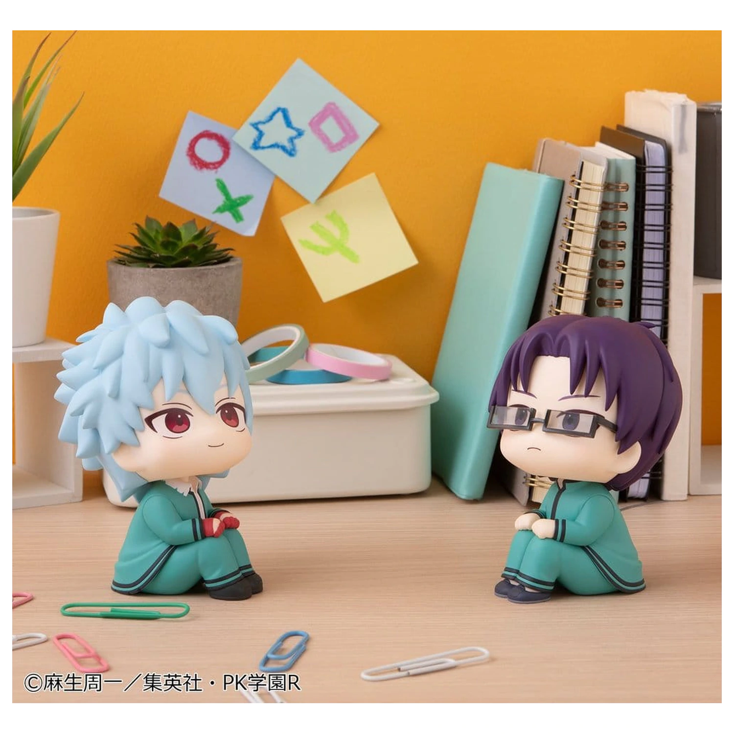 The Disastrous Life of Saiki K. Look Up PVC figurici pakiranje 2 kosov Shun Kaido & Aren Kuboyasu (z darilom) 11 cm fotografija izdelka