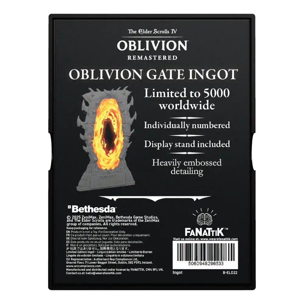 The Elder Scrolls IV: Oblivion Ingot Gates fotografija izdelka