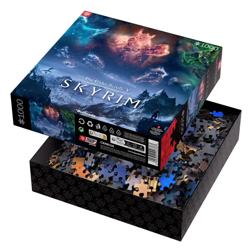 The Elder Scrolls V Gaming Puzzle Skyrim (1000 kosov) fotografija izdelka