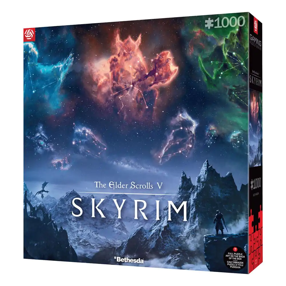 The Elder Scrolls V Gaming Puzzle Skyrim (1000 kosov) fotografija izdelka