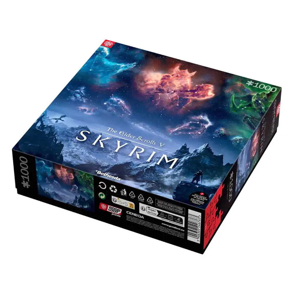 The Elder Scrolls V Gaming Puzzle Skyrim (1000 kosov) fotografija izdelka