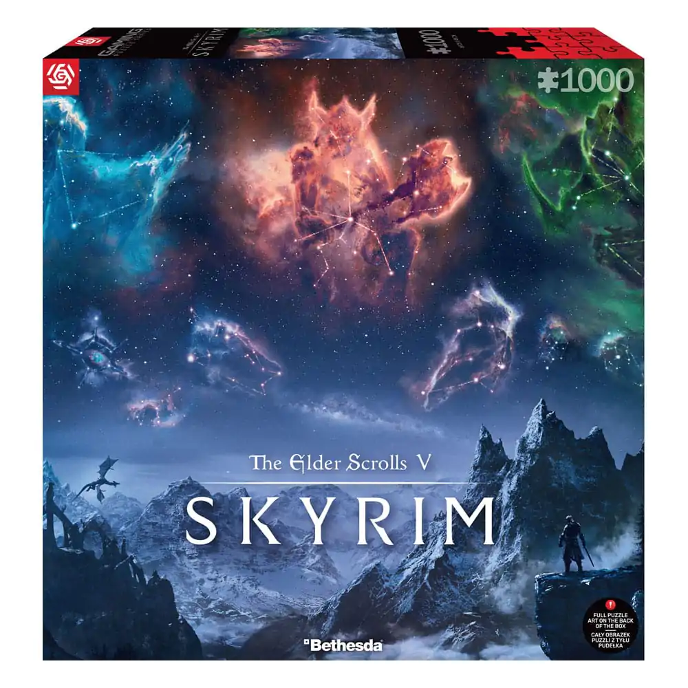The Elder Scrolls V Gaming Puzzle Skyrim (1000 kosov) fotografija izdelka