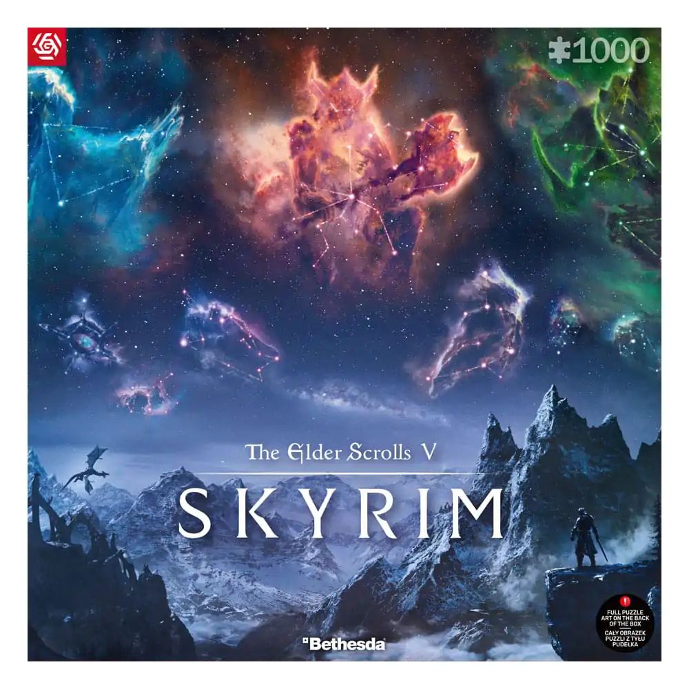 The Elder Scrolls V Gaming Puzzle Skyrim (1000 kosov) fotografija izdelka