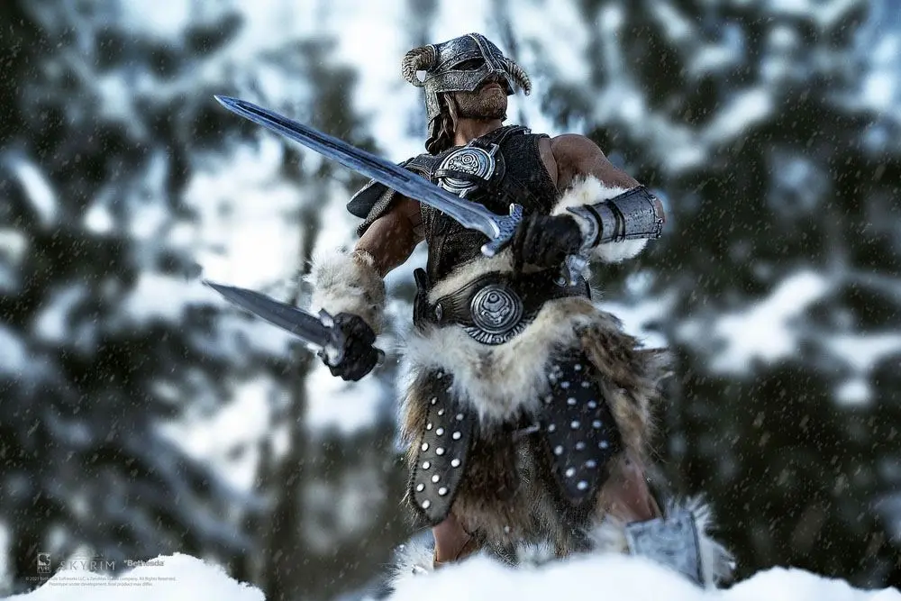 Akcijska figura The Elder Scrolls V Skyrim 1/6 Dragonborn Deluxe Edition 32 cm fotografija izdelka