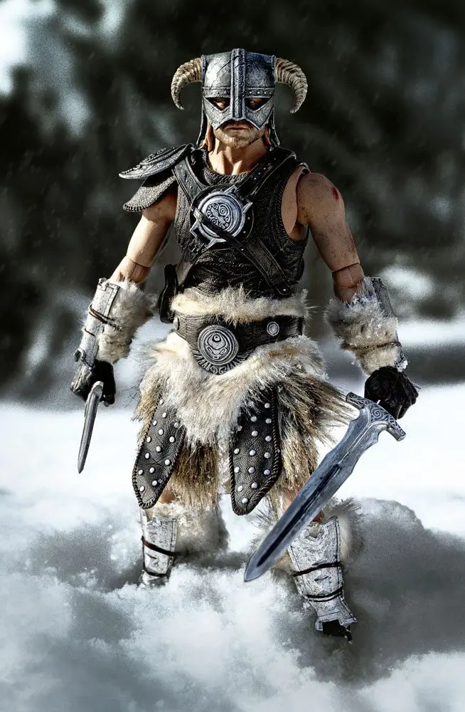 Akcijska figura The Elder Scrolls V Skyrim 1/6 Dragonborn Deluxe Edition 32 cm fotografija izdelka