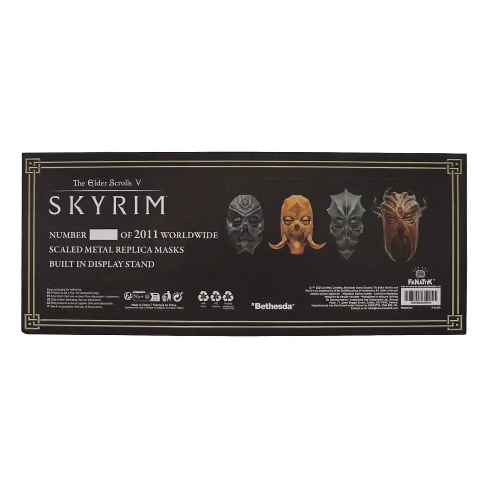 The Elder Scrolls V: Skyrim Replika Set Mask Zmajevih Duhovnikov fotografija izdelka