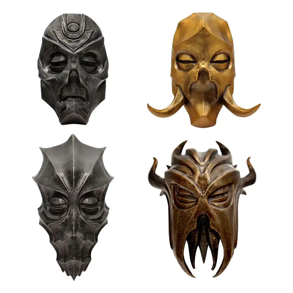 The Elder Scrolls V: Skyrim Replika Set Mask Zmajevih Duhovnikov fotografija izdelka