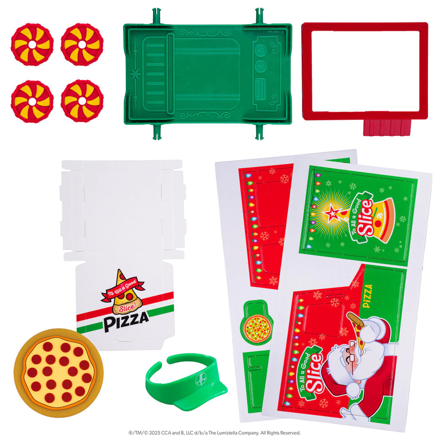 The Elf On the Shelf Pripomočki za dostavo pice fotografija izdelka