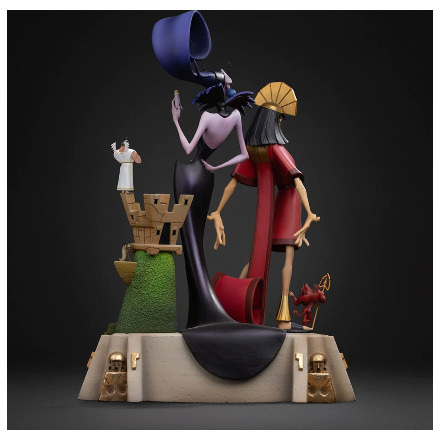 The Emperor's New Groove Deluxe Art Scale Kip 1/10 Kuzko & Yzma 28 cm fotografija izdelka