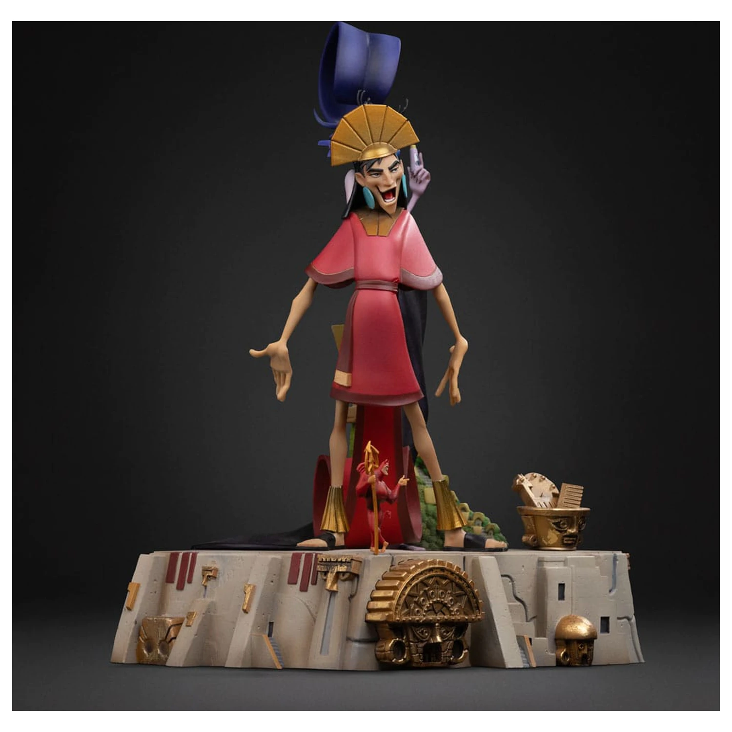 The Emperor's New Groove Deluxe Art Scale Kip 1/10 Kuzko & Yzma 28 cm fotografija izdelka