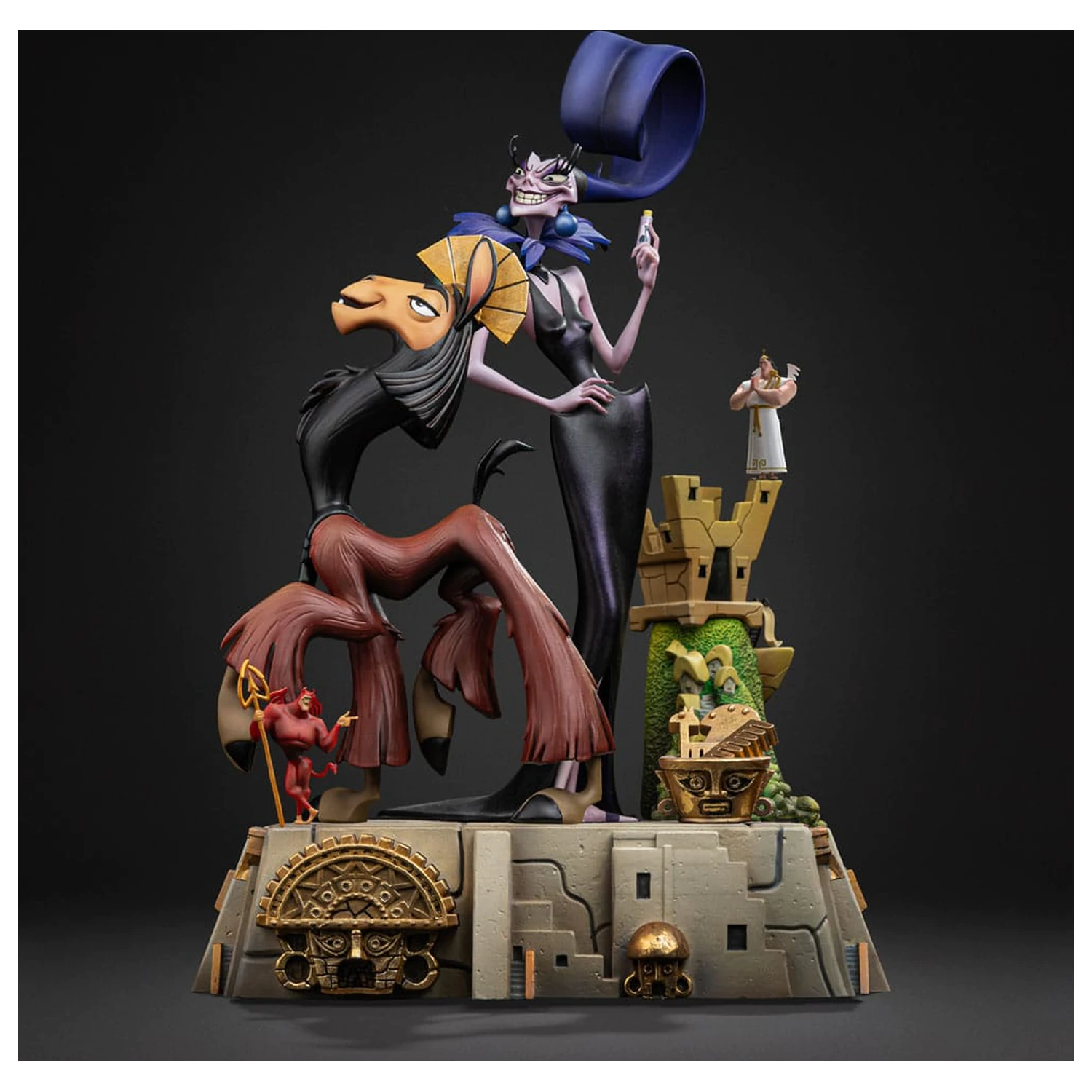 The Emperor's New Groove Deluxe Art Scale Kip 1/10 Kuzko & Yzma 28 cm fotografija izdelka