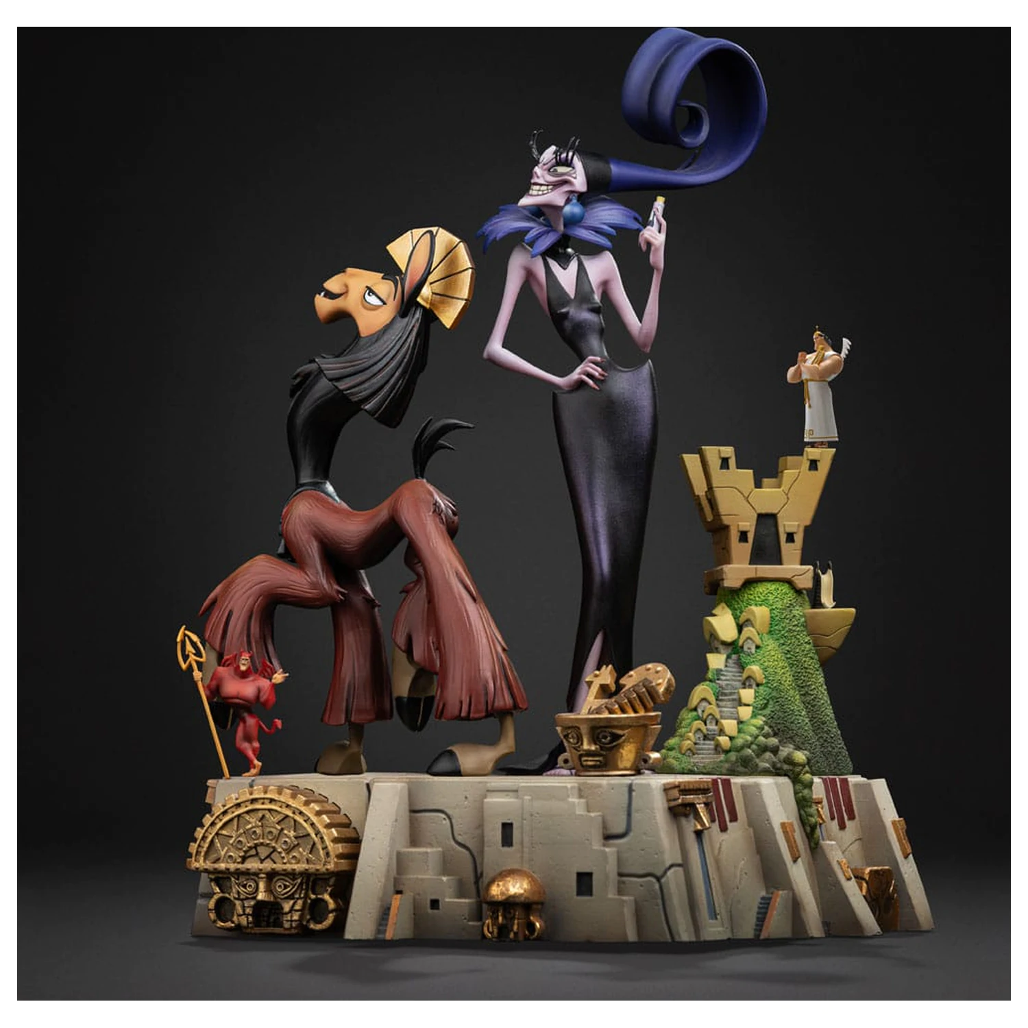 The Emperor's New Groove Deluxe Art Scale Kip 1/10 Kuzko & Yzma 28 cm fotografija izdelka