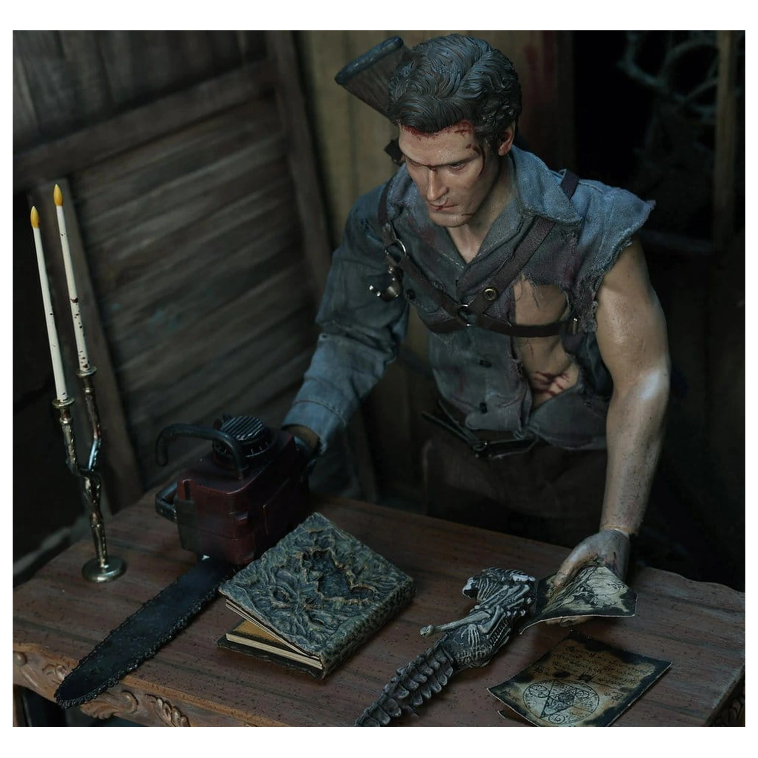The Evil Dead II akcijska figura 1/6 Ash Williams 31 cm fotografija izdelka