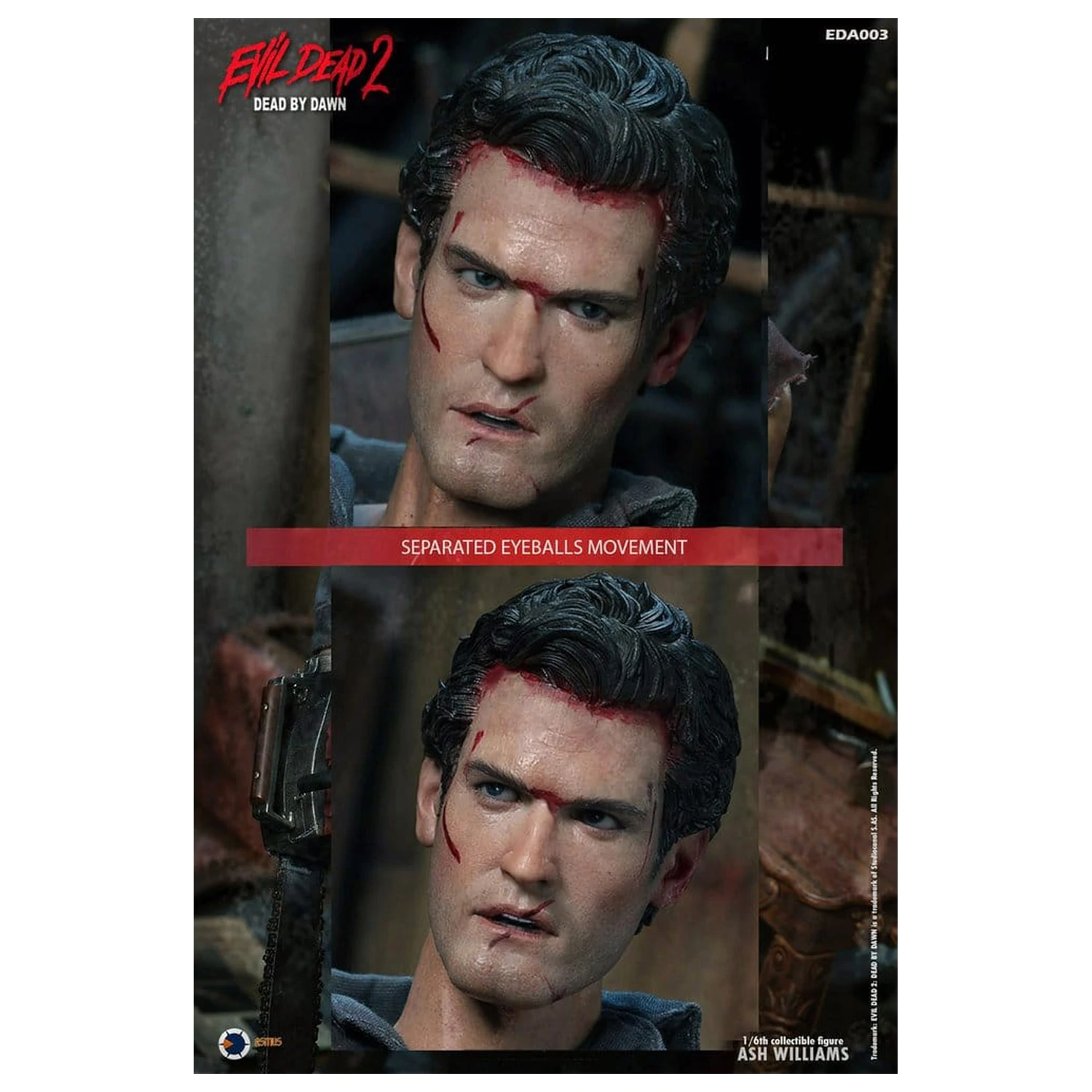 The Evil Dead II akcijska figura 1/6 Ash Williams 31 cm fotografija izdelka
