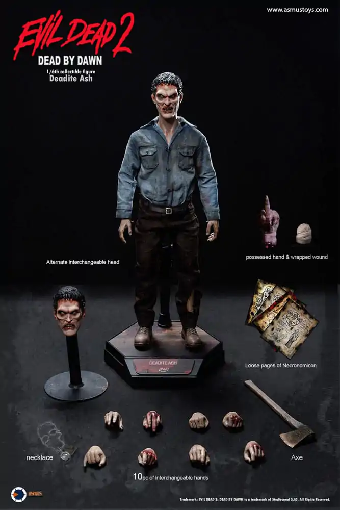 The Evil Dead II Akcijska figura 1/6 Deadite Ash 31 cm fotografija izdelka