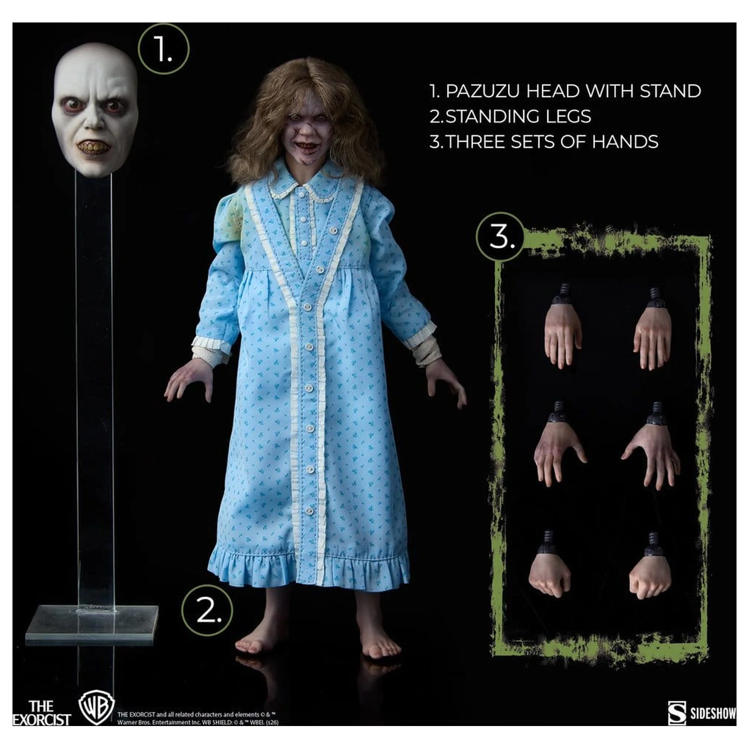 The Exorcist akcijska figura 1/6 Regan MacNeil 23 cm fotografija izdelka