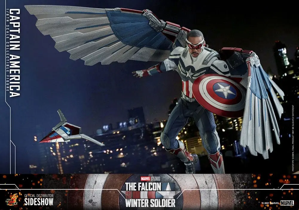 Akcijska figura The Falcon and The Winter Soldier 1/6 Captain America 30 cm fotografija izdelka