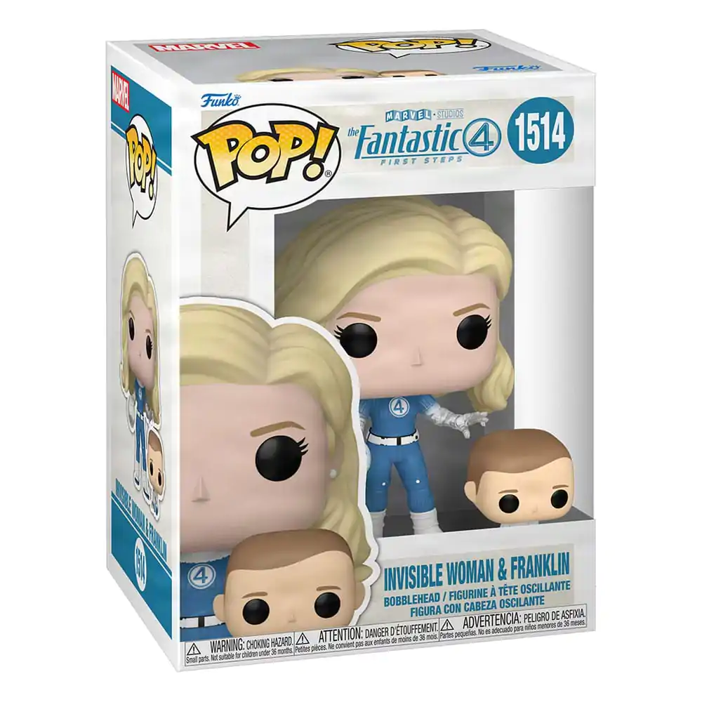The Fantastic Four: First Steps Funko POP! & Buddy Marvel Vinyl Figurica Invisible Woman & Franklin 9 cm fotografija izdelka