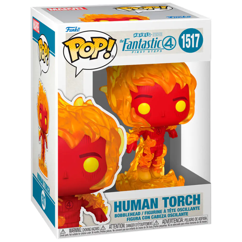 The Fantastic Four: First Steps Funko POP! Marvel Vinyl Figura Human Torch 9 cm fotografija izdelka