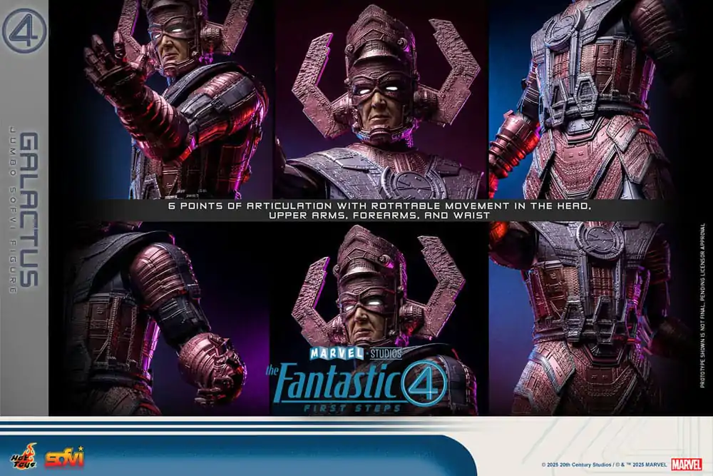 The Fantastic Four: First Steps Jumbo Sofvi Masterpiece vinilna figura Galactus 70 cm fotografija izdelka