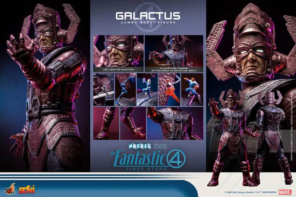 The Fantastic Four: First Steps Jumbo Sofvi Masterpiece vinilna figura Galactus 70 cm fotografija izdelka