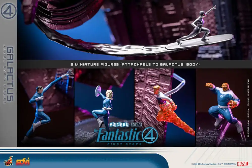 The Fantastic Four: First Steps Jumbo Sofvi Masterpiece vinilna figura Galactus 70 cm fotografija izdelka
