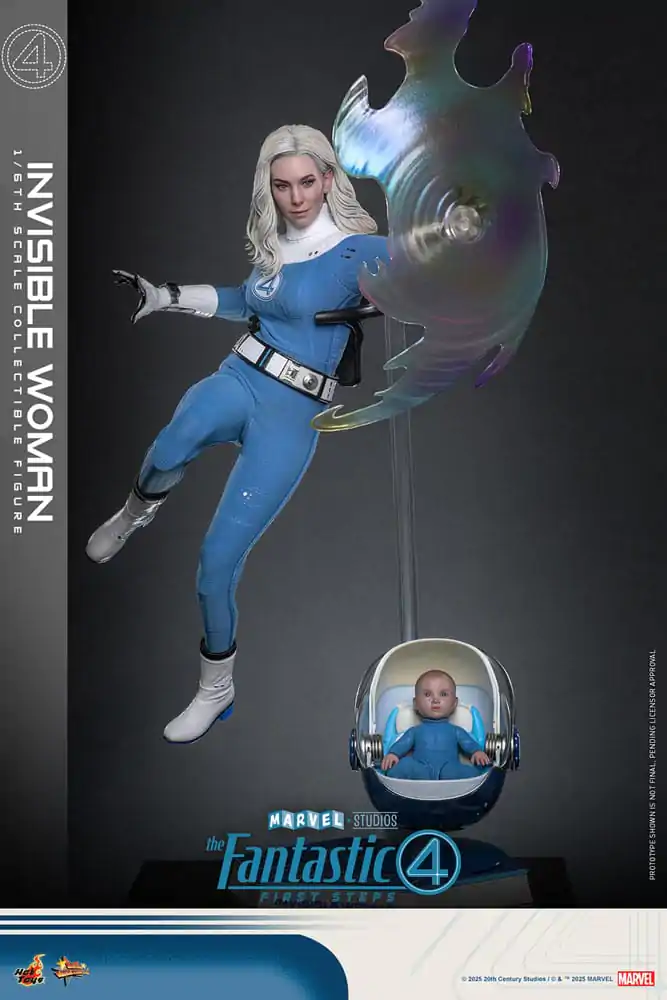 The Fantastic Four: First Steps Movie Masterpiece Figurica 1/6 Invisible Woman 28 cm fotografija izdelka
