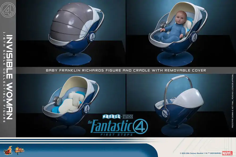 The Fantastic Four: First Steps Movie Masterpiece Figurica 1/6 Invisible Woman 28 cm fotografija izdelka