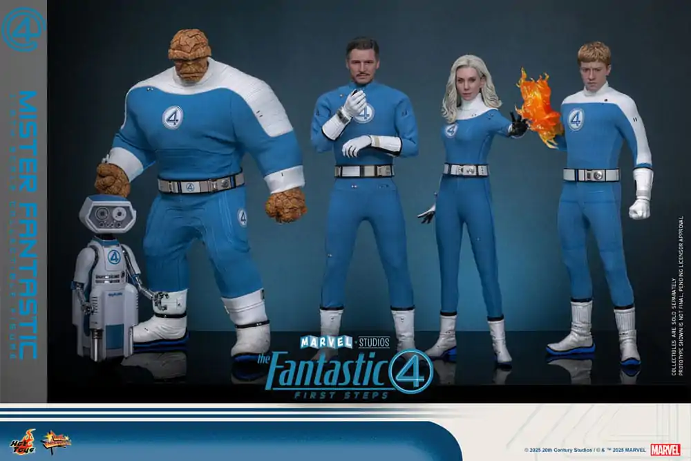 The Fantastic Four: First Steps Movie Masterpiece Figurica 1/6 Mister Fantastic 30 cm fotografija izdelka