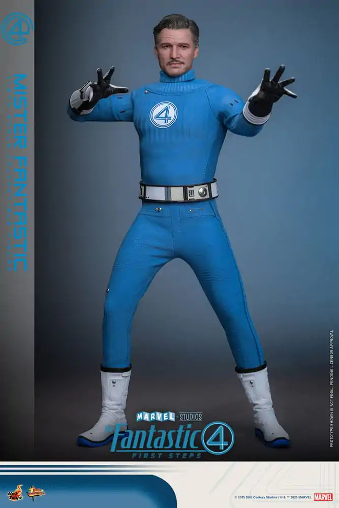 The Fantastic Four: First Steps Movie Masterpiece Figurica 1/6 Mister Fantastic 30 cm fotografija izdelka
