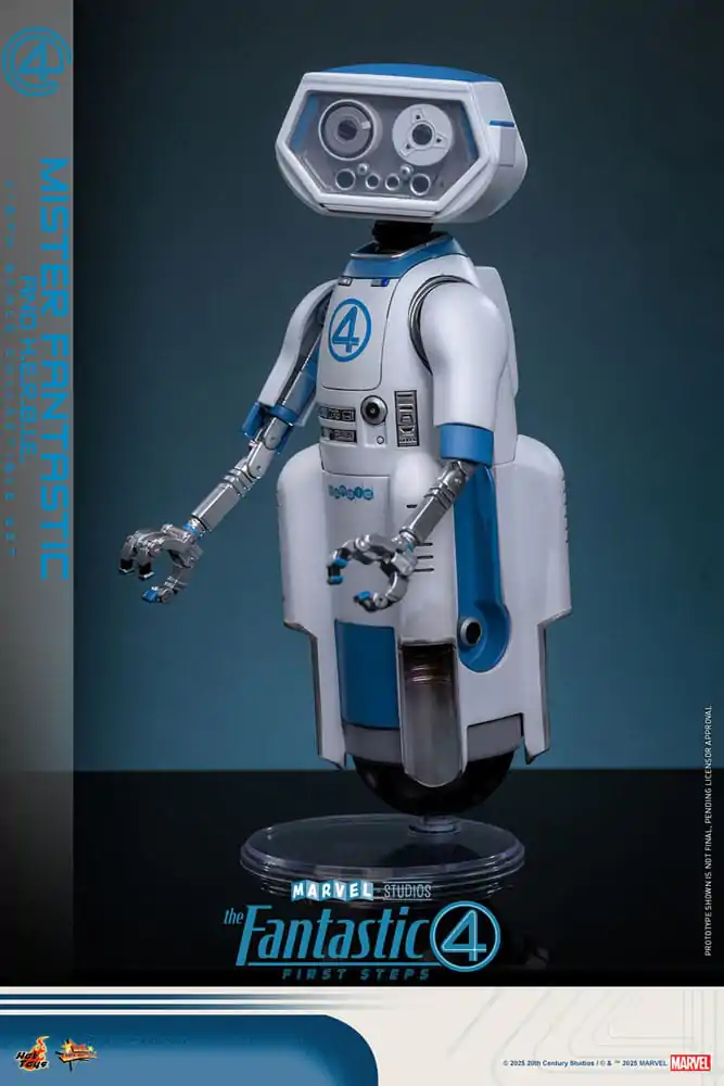 The Fantastic Four: First Steps Movie Masterpiece Figurici 2-kos 1/6 Mister Fantastic & H.E.R.B.I.E. 30 cm fotografija izdelka