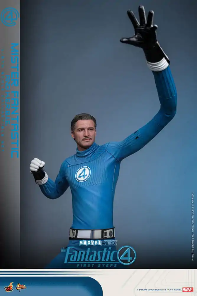 The Fantastic Four: First Steps Movie Masterpiece Figurici 2-kos 1/6 Mister Fantastic & H.E.R.B.I.E. 30 cm fotografija izdelka
