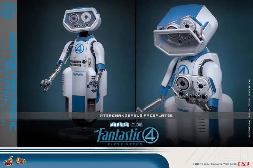 The Fantastic Four: First Steps Movie Masterpiece Figurici 2-kos 1/6 Mister Fantastic & H.E.R.B.I.E. 30 cm fotografija izdelka