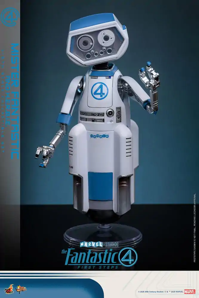 The Fantastic Four: First Steps Movie Masterpiece Figurici 2-kos 1/6 Mister Fantastic & H.E.R.B.I.E. 30 cm fotografija izdelka