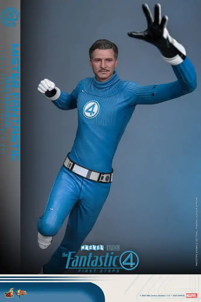 The Fantastic Four: First Steps Movie Masterpiece Figurici 2-kos 1/6 Mister Fantastic & H.E.R.B.I.E. 30 cm fotografija izdelka