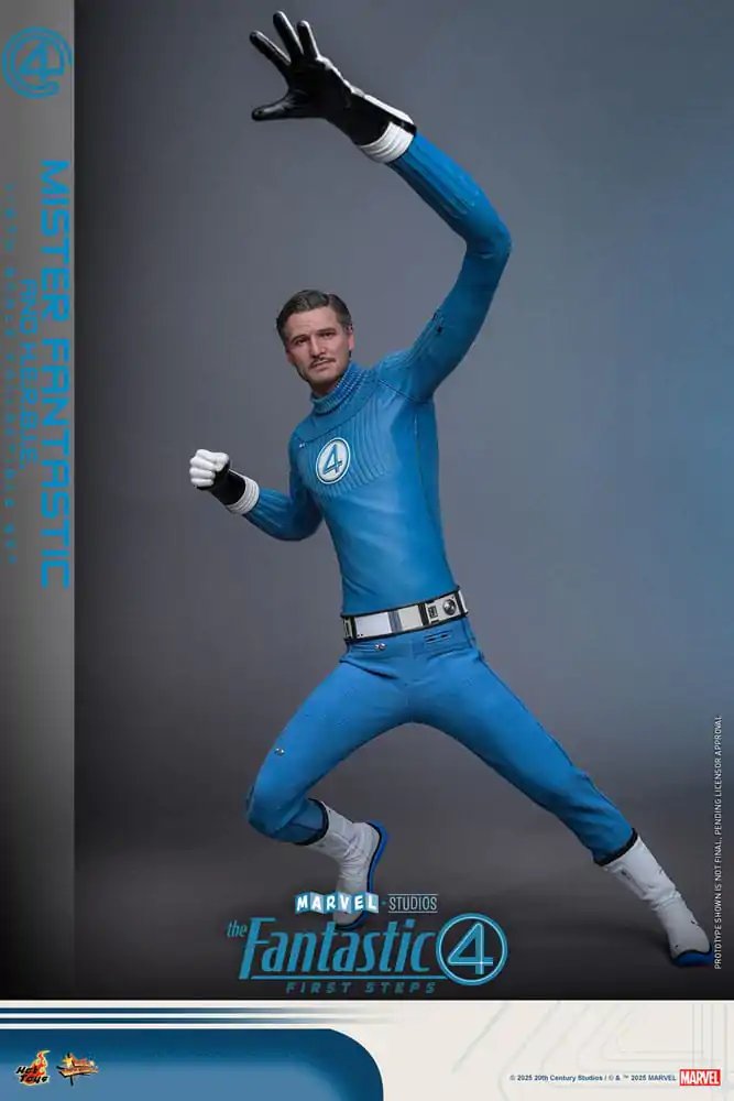 The Fantastic Four: First Steps Movie Masterpiece Figurici 2-kos 1/6 Mister Fantastic & H.E.R.B.I.E. 30 cm fotografija izdelka