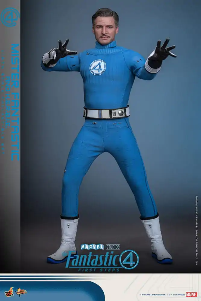 The Fantastic Four: First Steps Movie Masterpiece Figurici 2-kos 1/6 Mister Fantastic & H.E.R.B.I.E. 30 cm fotografija izdelka