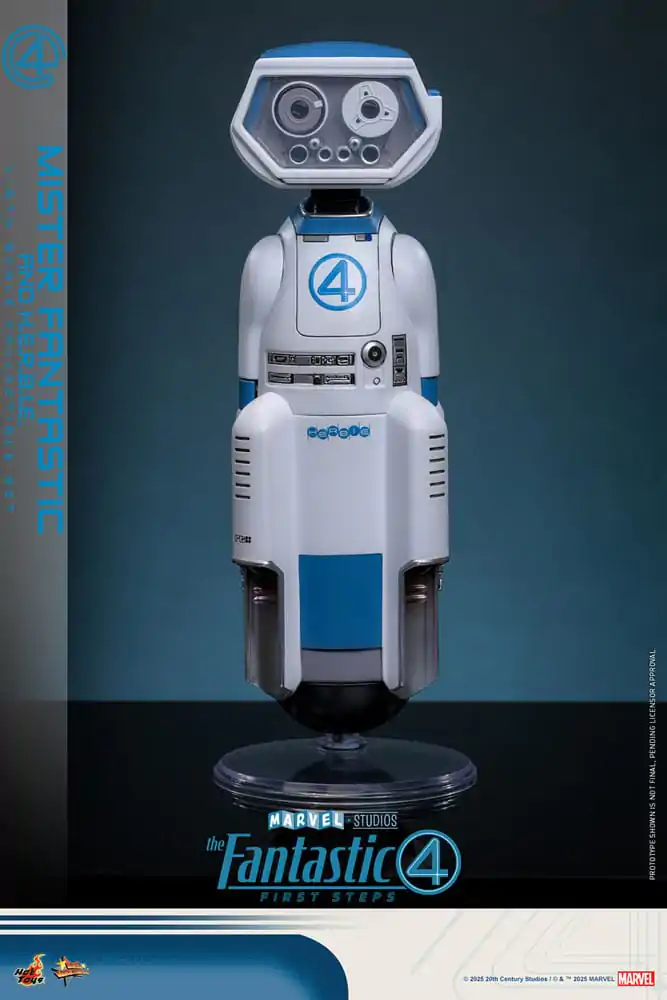 The Fantastic Four: First Steps Movie Masterpiece Figurici 2-kos 1/6 Mister Fantastic & H.E.R.B.I.E. 30 cm fotografija izdelka