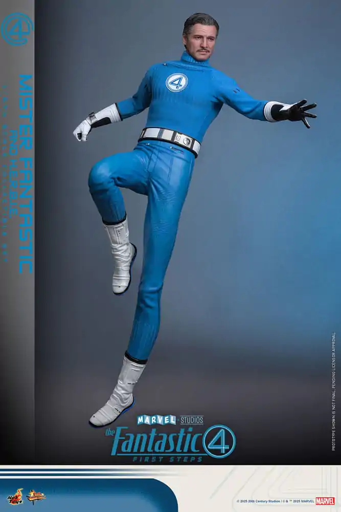 The Fantastic Four: First Steps Movie Masterpiece Figurici 2-kos 1/6 Mister Fantastic & H.E.R.B.I.E. 30 cm fotografija izdelka