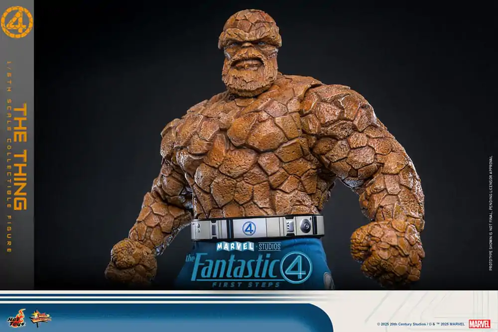 The Fantastic Four: First Steps Movie Masterpiece Figurica 1/6 The Thing 31 cm fotografija izdelka