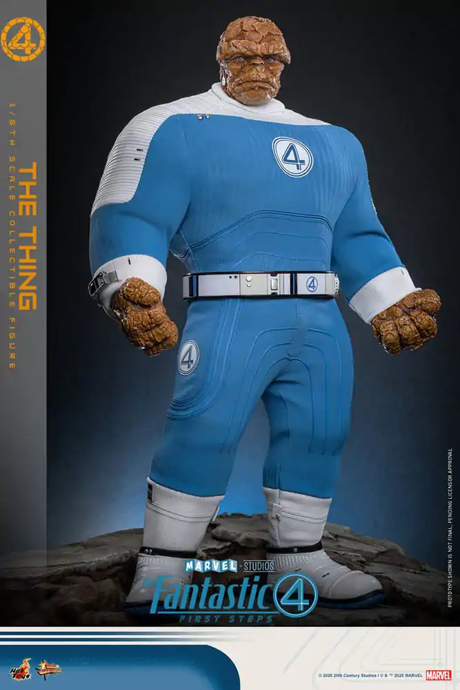 The Fantastic Four: First Steps Movie Masterpiece Figurica 1/6 The Thing 31 cm fotografija izdelka