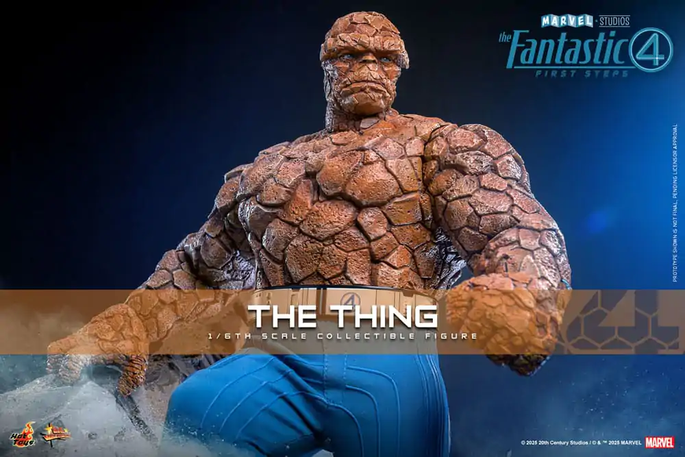 The Fantastic Four: First Steps Movie Masterpiece Figurica 1/6 The Thing 31 cm fotografija izdelka
