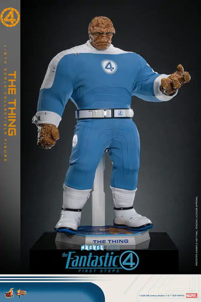 The Fantastic Four: First Steps Movie Masterpiece Figurica 1/6 The Thing 31 cm fotografija izdelka