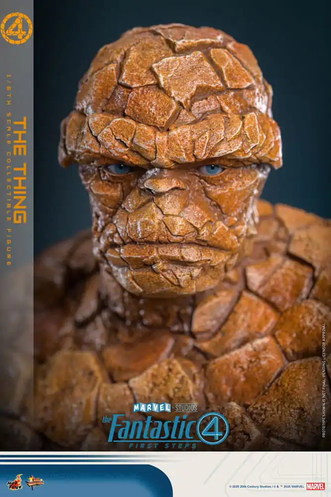 The Fantastic Four: First Steps Movie Masterpiece Figurica 1/6 The Thing 31 cm fotografija izdelka