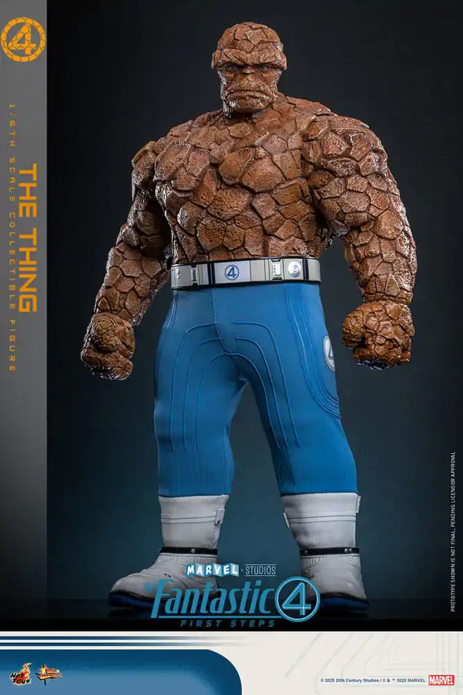 The Fantastic Four: First Steps Movie Masterpiece Figurica 1/6 The Thing 31 cm fotografija izdelka