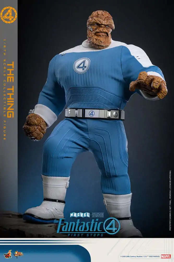 The Fantastic Four: First Steps Movie Masterpiece Figurica 1/6 The Thing 31 cm fotografija izdelka