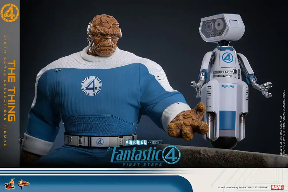 The Fantastic Four: First Steps Movie Masterpiece Figurica 1/6 The Thing 31 cm fotografija izdelka