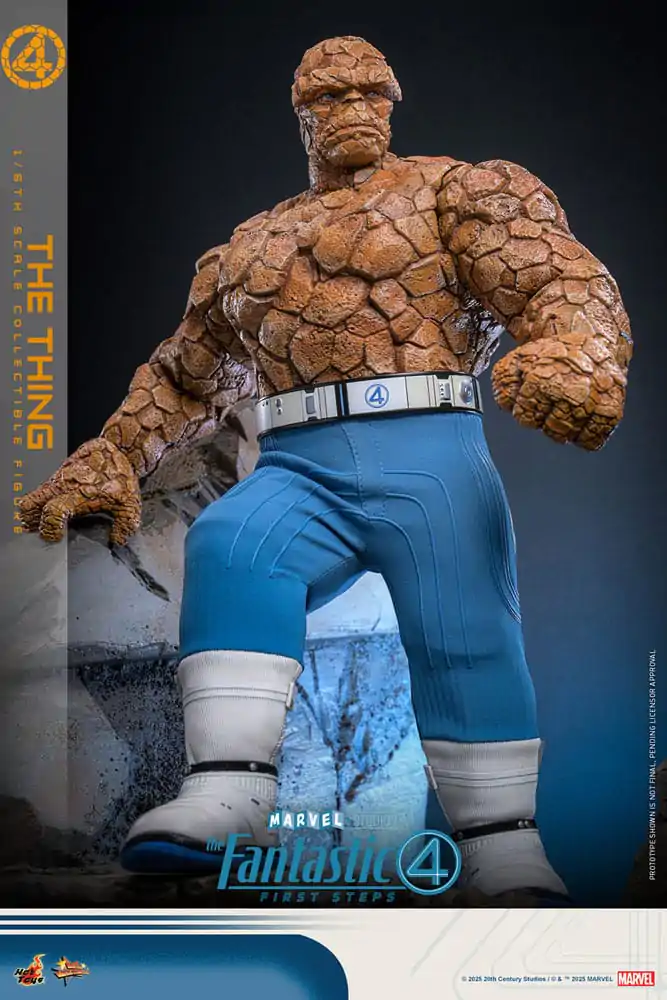 The Fantastic Four: First Steps Movie Masterpiece Figurica 1/6 The Thing 31 cm fotografija izdelka