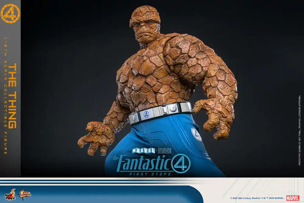 The Fantastic Four: First Steps Movie Masterpiece Figurica 1/6 The Thing 31 cm fotografija izdelka